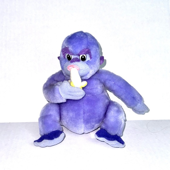 EUC Rare 90s Terk baby Disney’s Tarzan, Toy Connection plush gorilla collectible - Picture 1 of 5